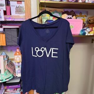 Disney/Torrid ‘LOVE’ Relaxed Short Sleeve Tee